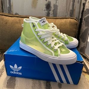 adidas Enlivens NIZZA RF Hi With Semi-Translucent Uppers; Worn Once Sz 8
